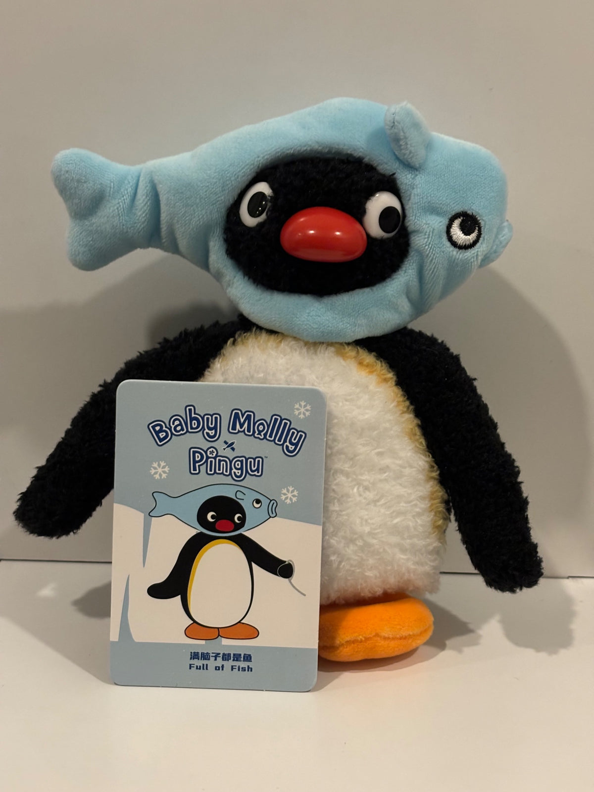 Full of Fish - Baby Molly x Pingu Plush Pendant