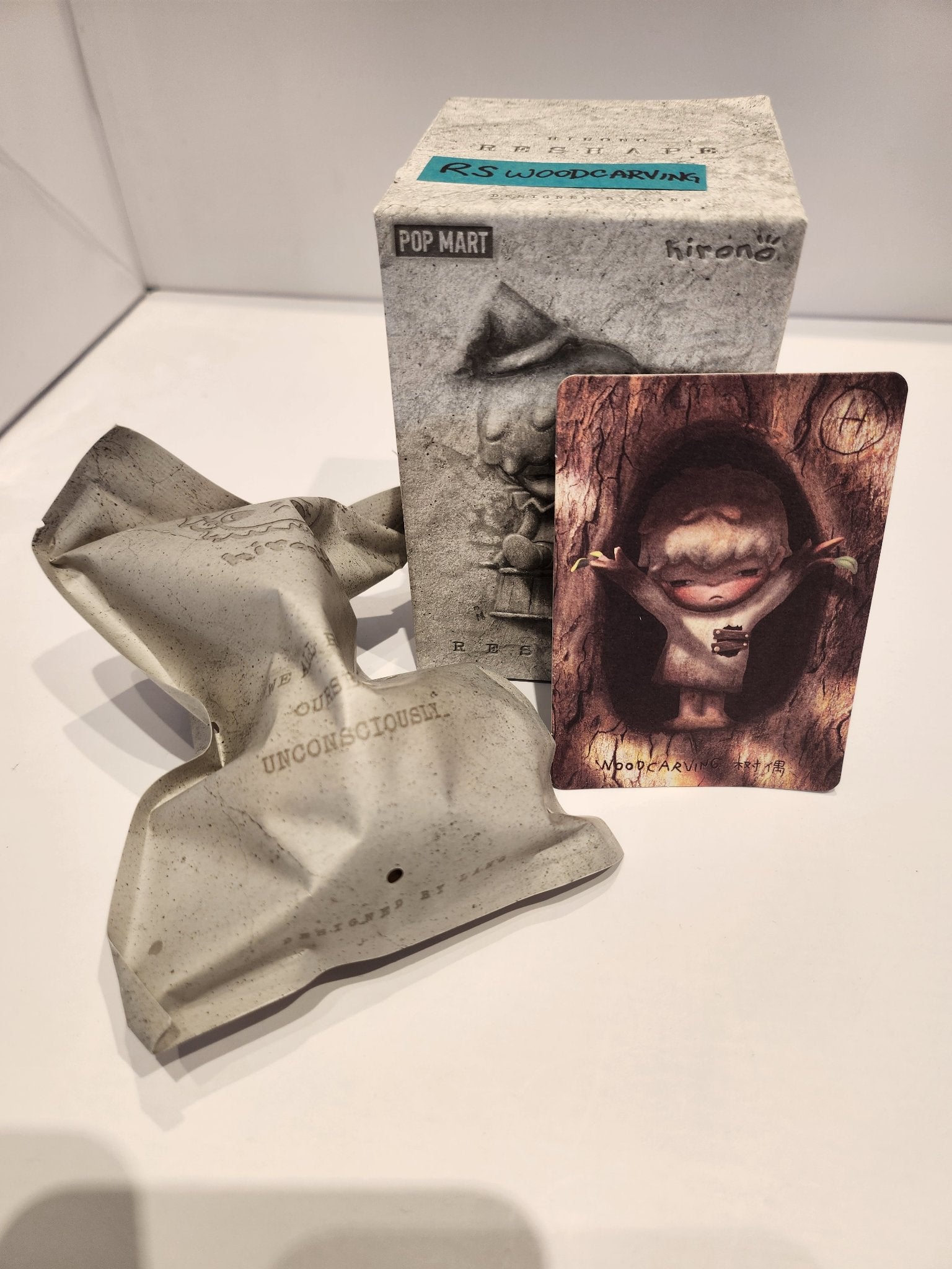 WOODCARVING - HIRONO RESHAPE - BY POPMART