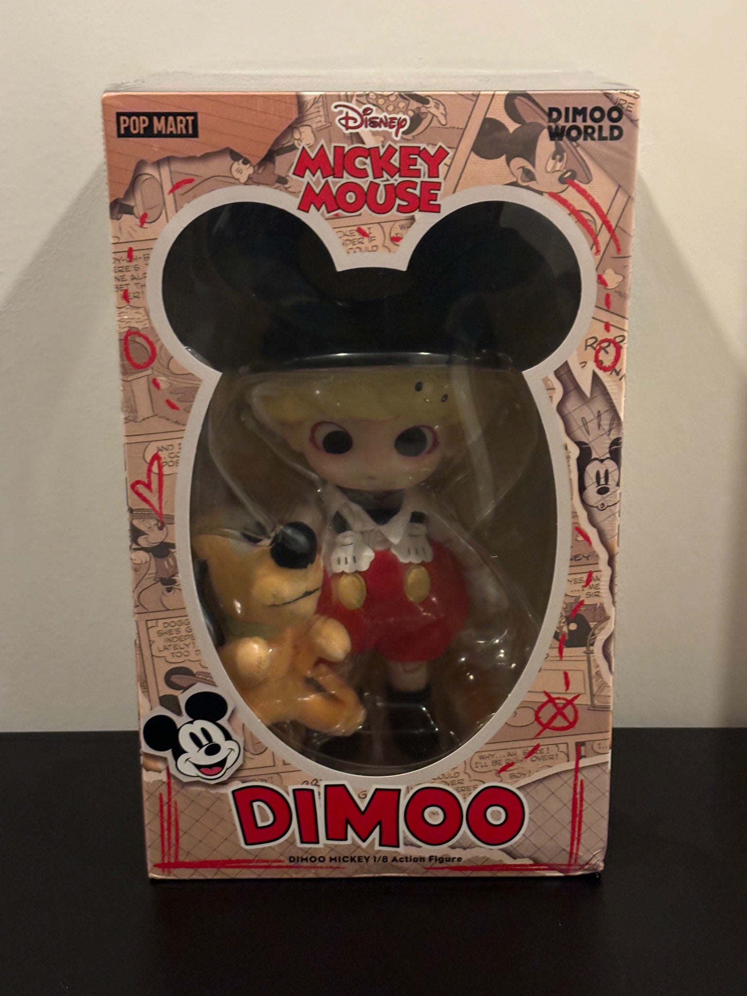 Popmart Dimoo x Disney Mickey Mouse 1/8 Action Figure