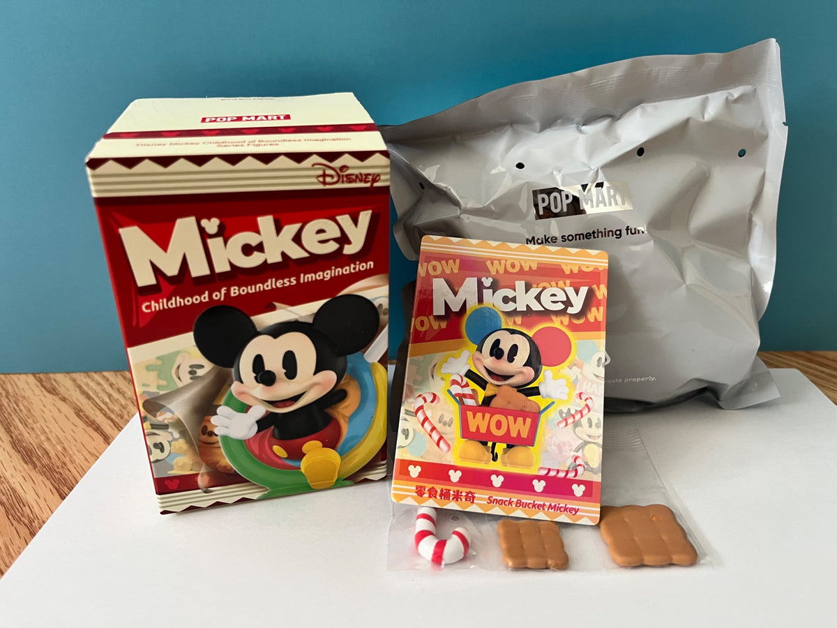 Snack bucket Mickey - Mickey Childhood of Boundless Imagination - Pop Mart