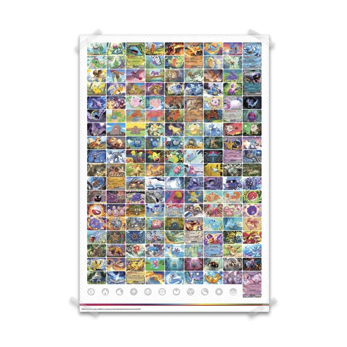 POKÉMON TCG Scarlet & Violet 151 Poster Collection
