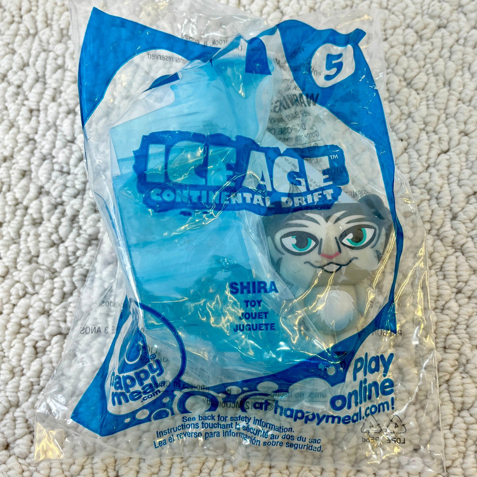 McDonalds 2012 Ice Age Continental Drift Shira #5 Happy meal toy