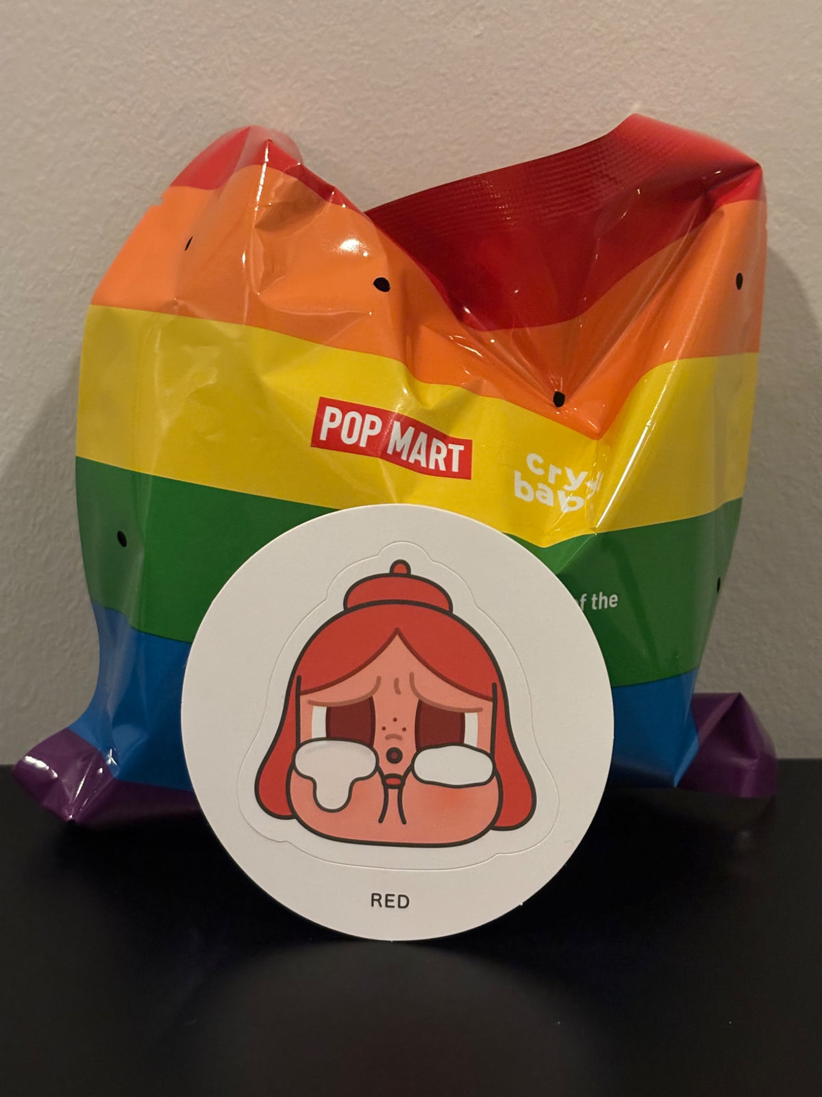 Red - Crybaby Cheer Up! Plush Pendant