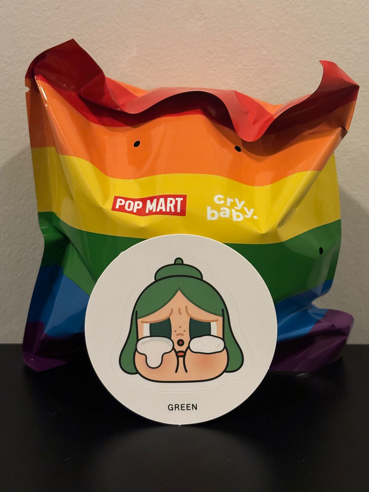 Green - Crybaby Cheer Up! Plush Pendant