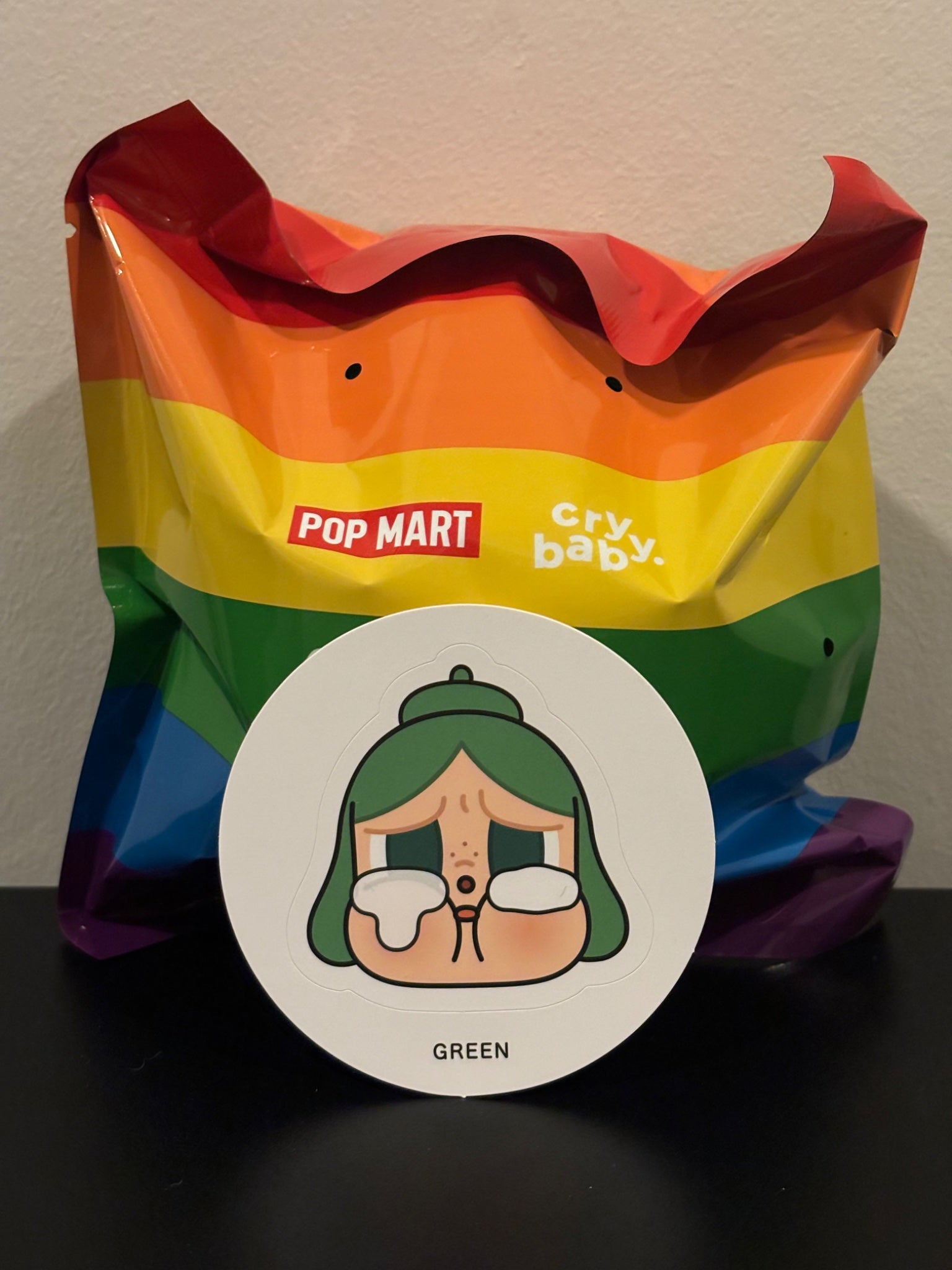 Green - Crybaby Cheer Up! Plush Pendant