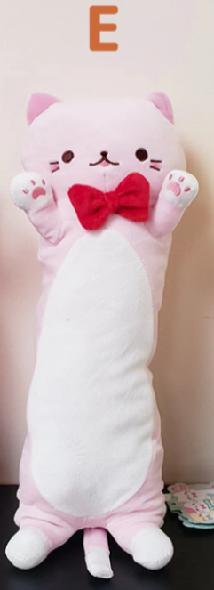 Pink Cat Plush 40cm (Japan Edition)