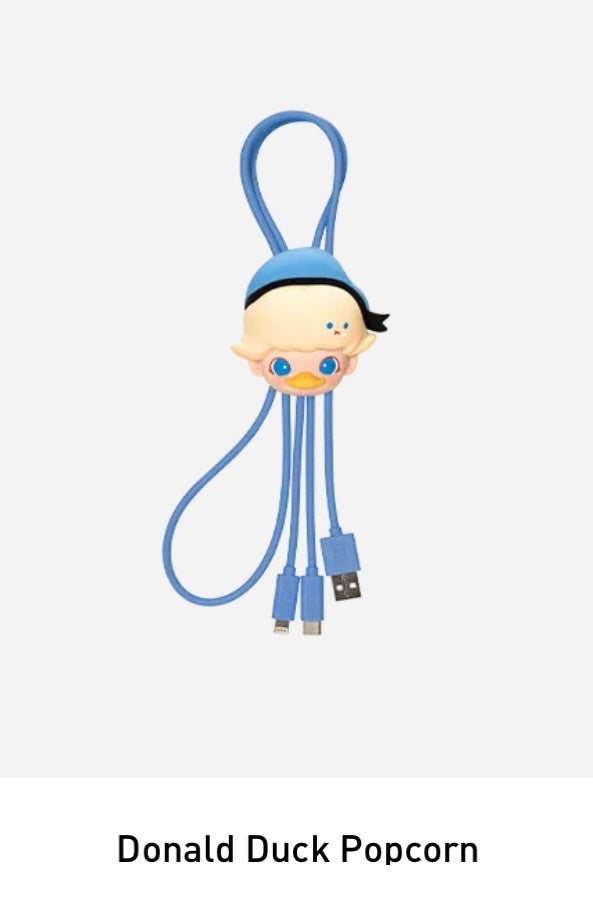 Donald Duck Popcorn - DIMOO WORLD × DISNEY Series-2 in 1 Cable