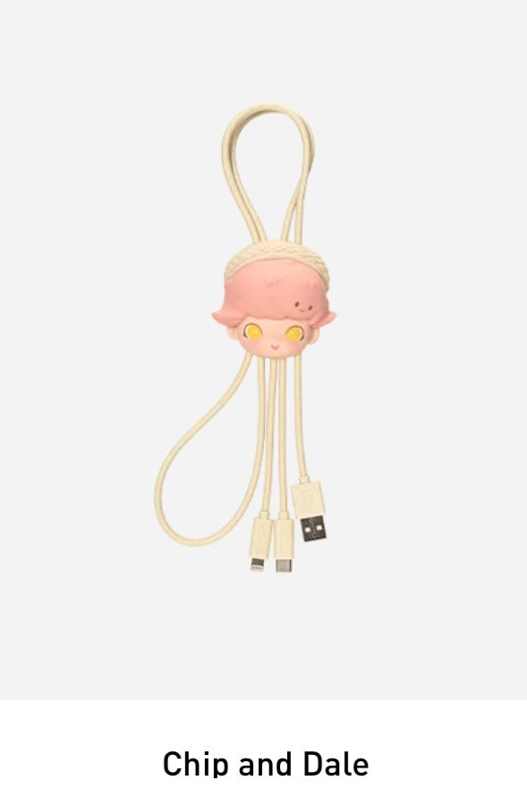 Chip and Dale - DIMOO WORLD × DISNEY Series-2 in 1 Cable