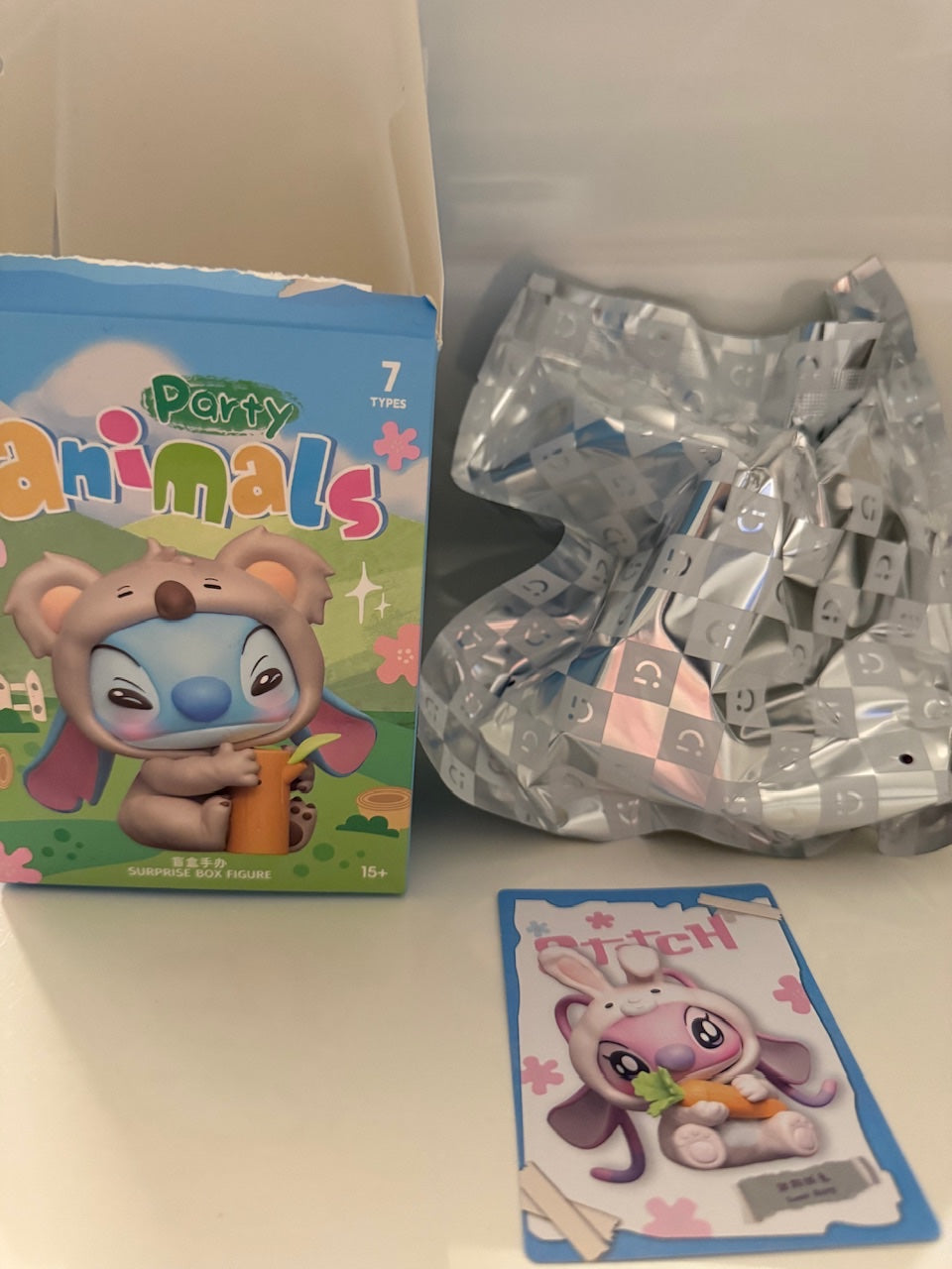 Sweet Bunny - Disney Stitch Party Animals Series - Miniso