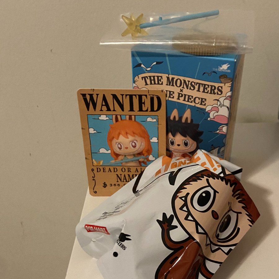 Nami - THE MONSTERS (Labubu) × One Piece - POP MART