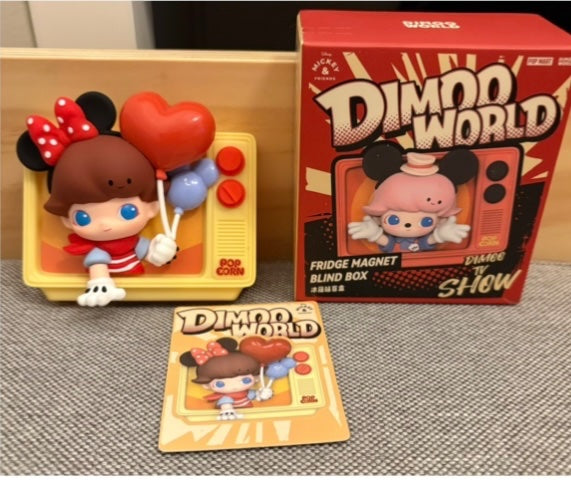 Minnie&#39;s Balloon - Dimoo World -Dimoo TV show- Fridge Magnet by Popmart