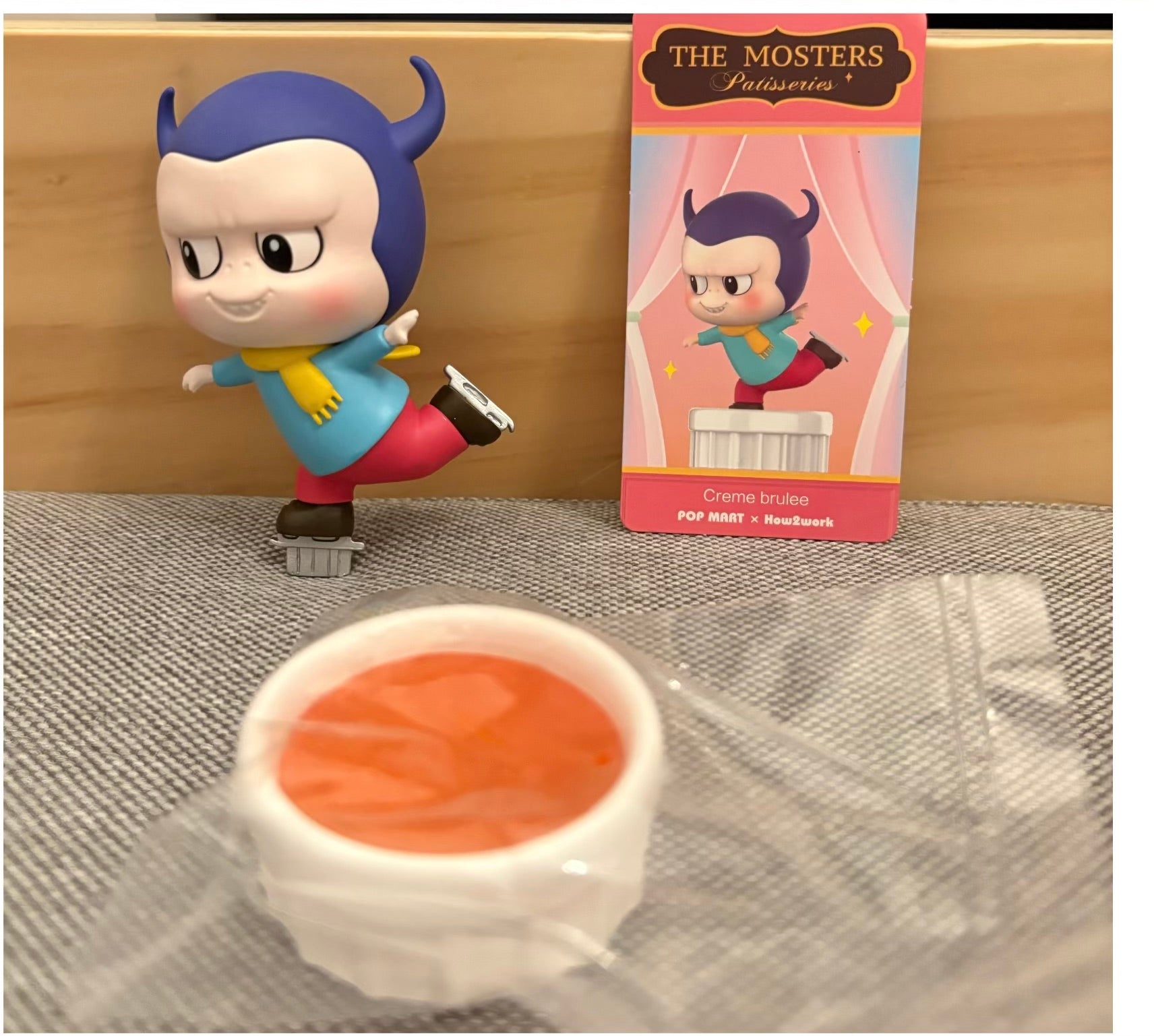 Crème Brûlée - The Monster Patisseries by Popmart x How2work