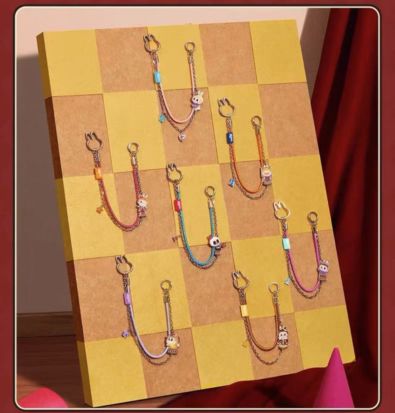 Labubu - The Monsters Let's Checkmate Series Pendant Chain by POP MART Single Blind Box