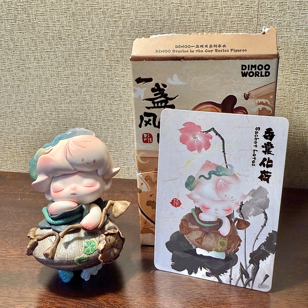 Sachet Lotus - DIMOO - Stories in the Cup Series Figures - Mindzai