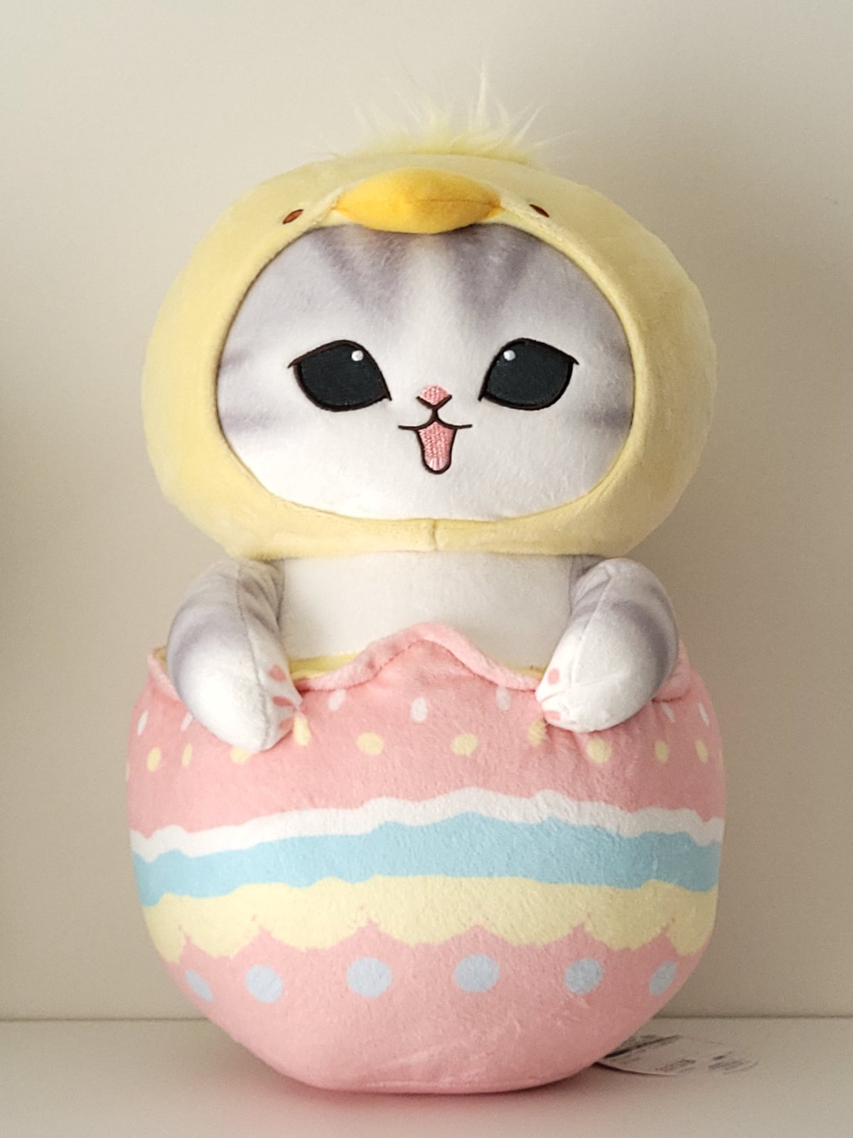 Mofusand - Easter Nyan Big Plushie (Yellow Chick Ver.) - Large 30cm Plushie