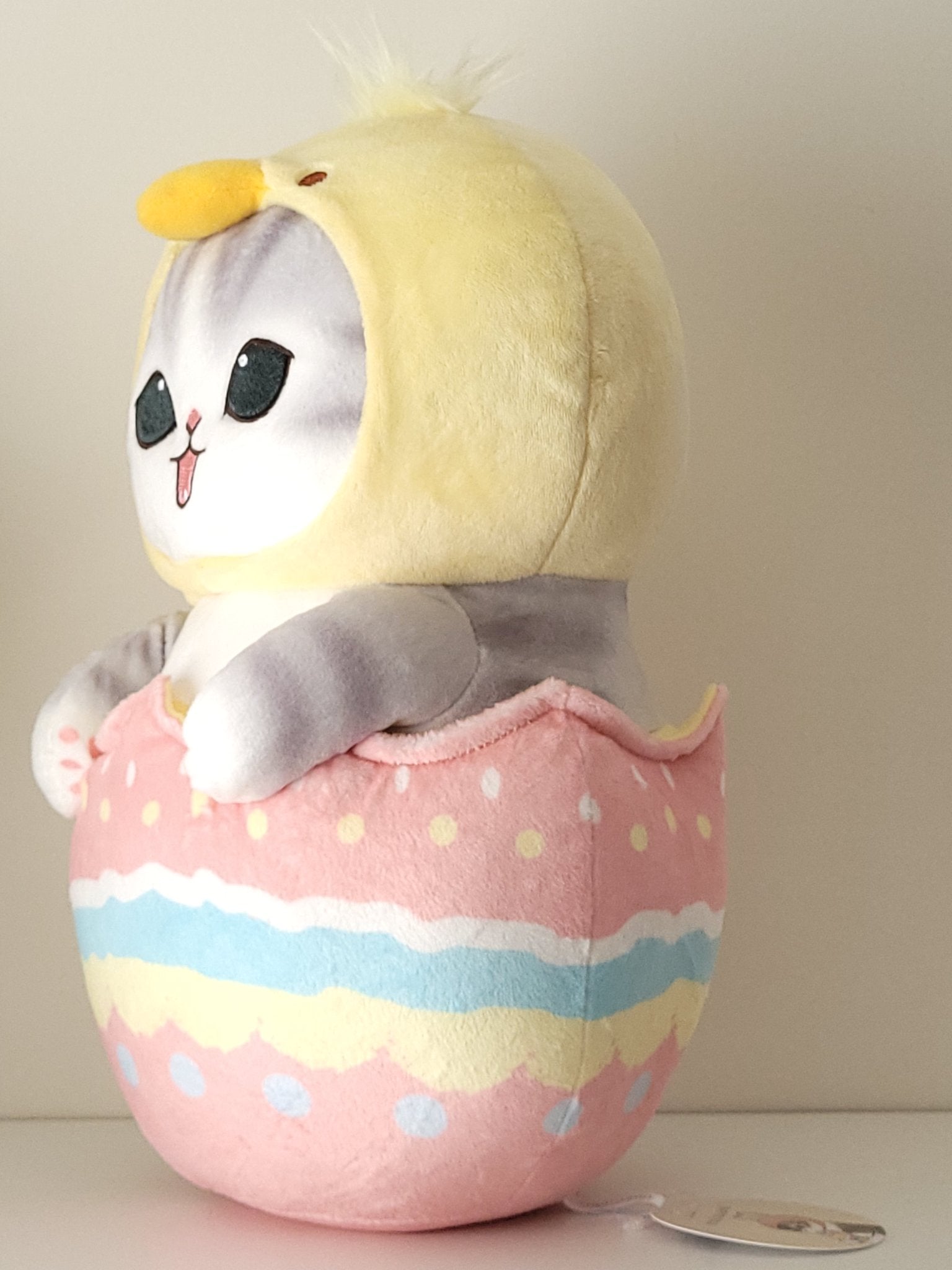 Mofusand - Easter Nyan Big Plushie (Yellow Chick Ver.) - Large 30cm Plushie