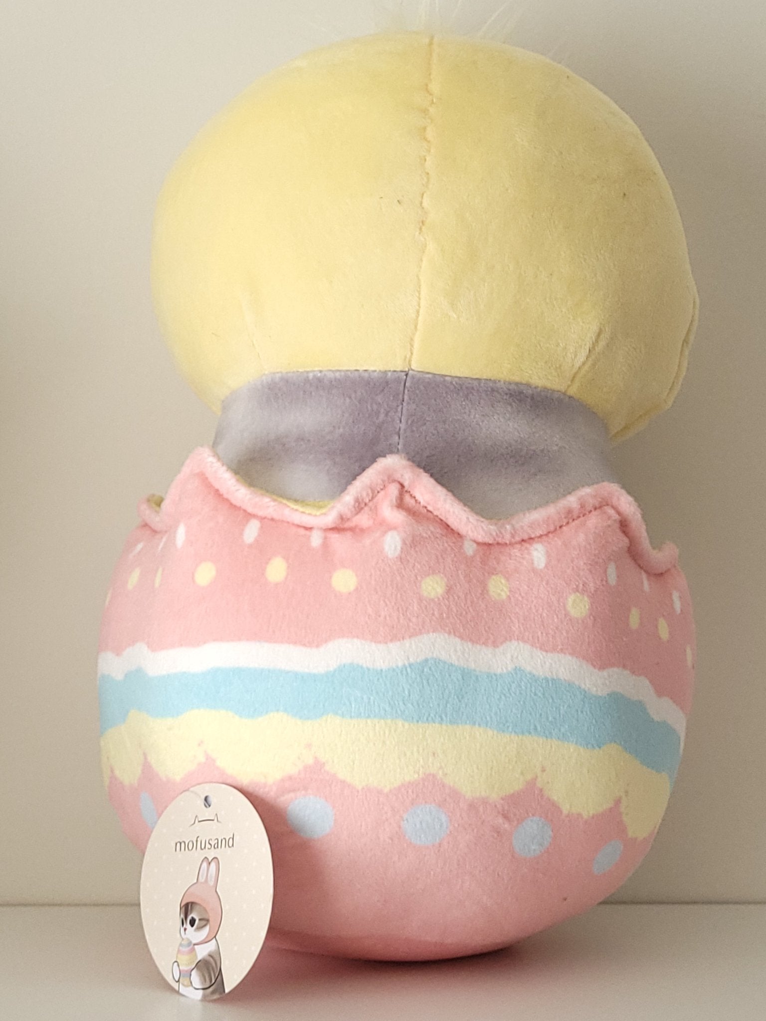 Mofusand - Easter Nyan Big Plushie (Yellow Chick Ver.) - Large 30cm Plushie
