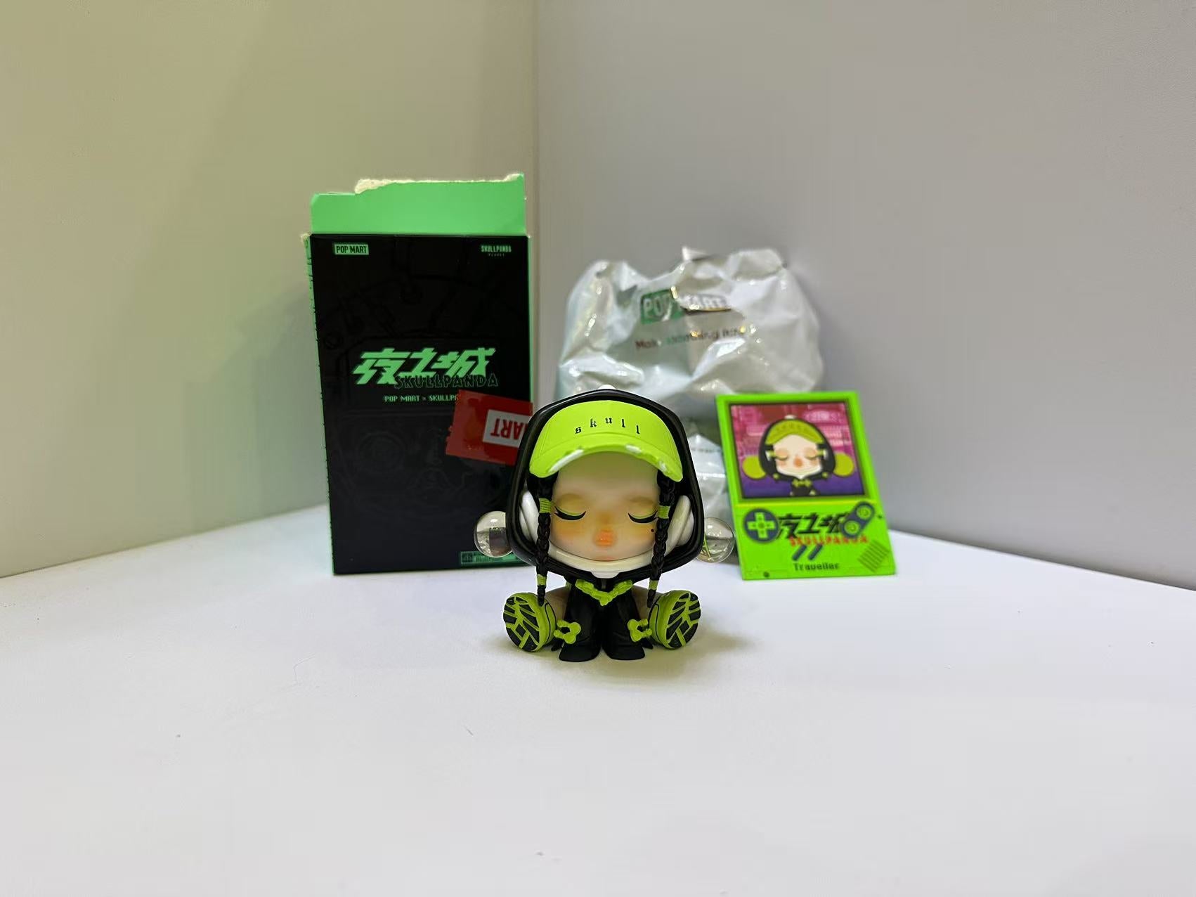 Traveller - City of Night Series SkullPanda by POP MART - Mindzai 