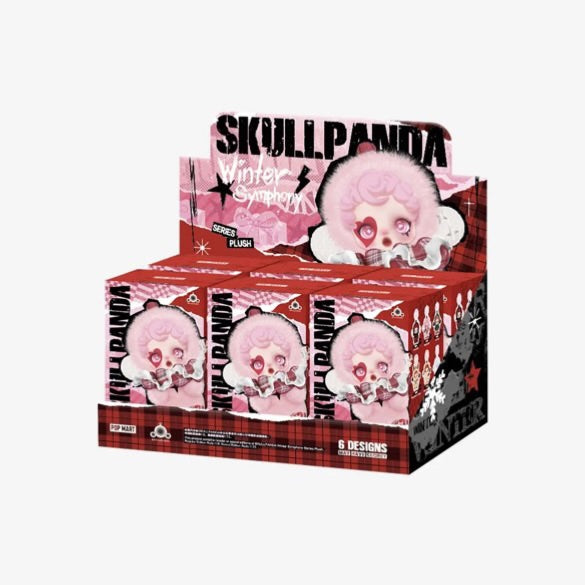 SKULLPANDA Winter Symphony Series Plush Blind Box by POP MART