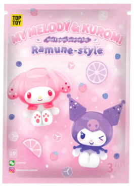 My Melody & Kuromi Ramune-style Mini Figures Surprise BLIND BAG