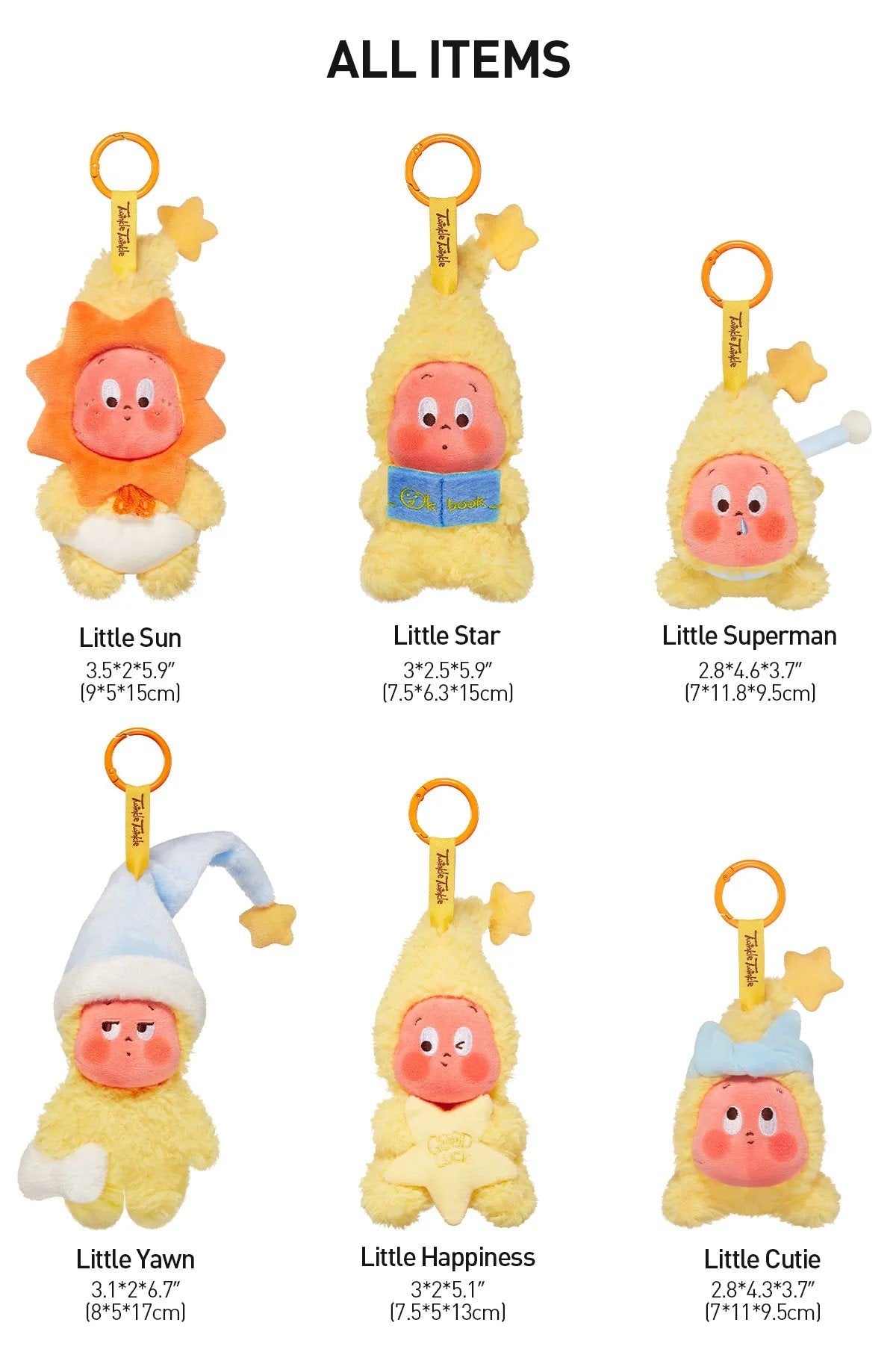 We are Twinkle Twinkle Series - Plush Pendant Blind Box by POP