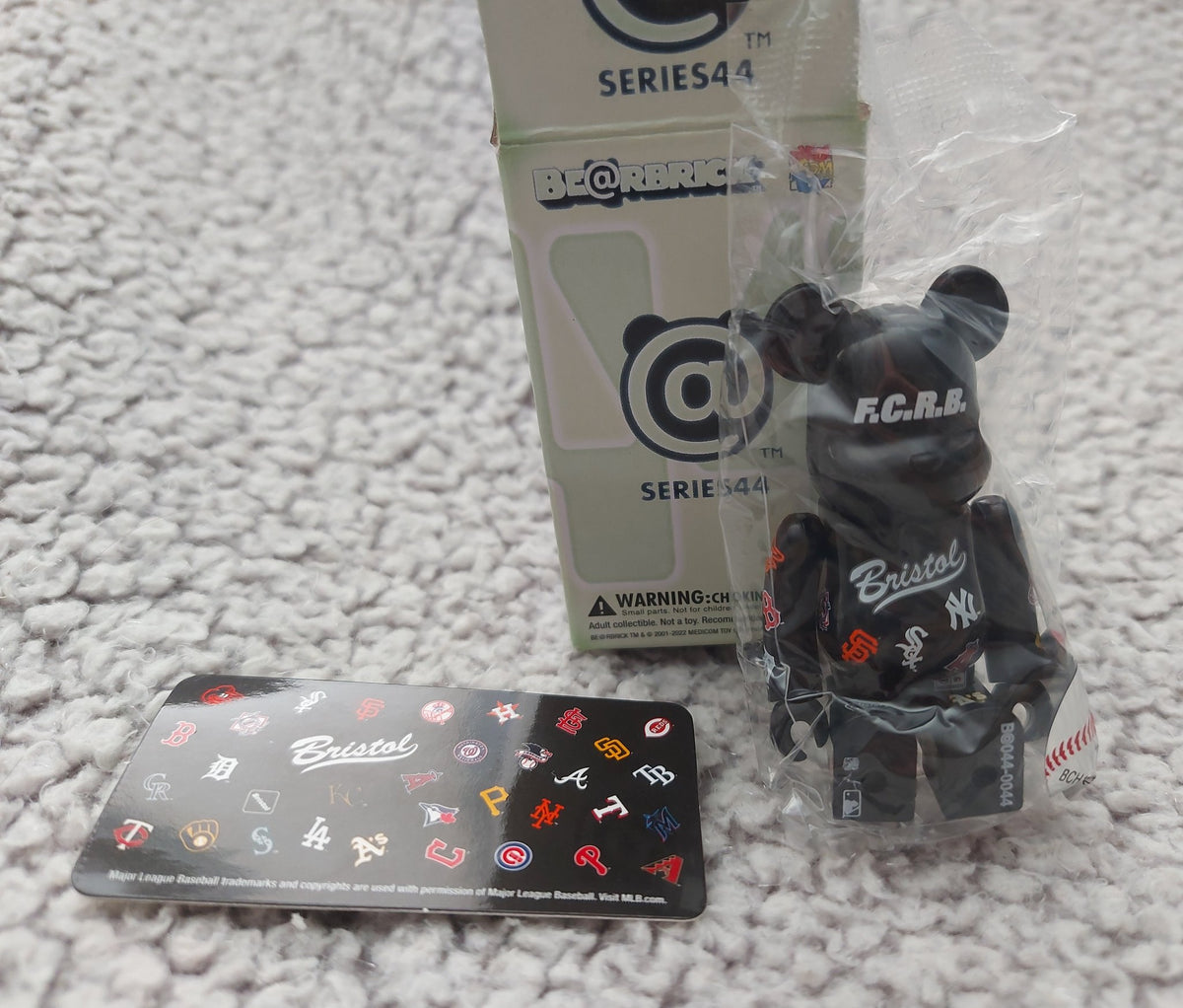Bristol MLB FCRB (Secret Rare) - Bearbrick Series 44 - Medicomtoy