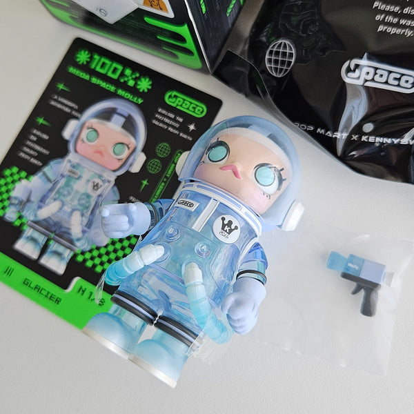 Glacier - MEGA SPACE MOLLY 100% Series 2-B by POP MART - Mindzai