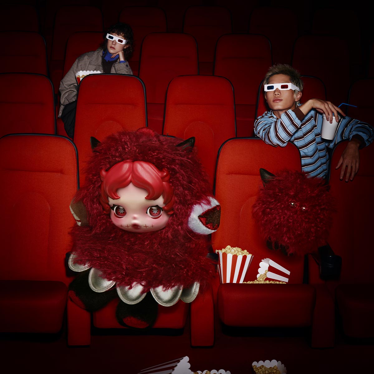 CHOMP SKULLPANDA YOU FOUND ME! SERIES - PLUSH DOLL PENDANT POPMART