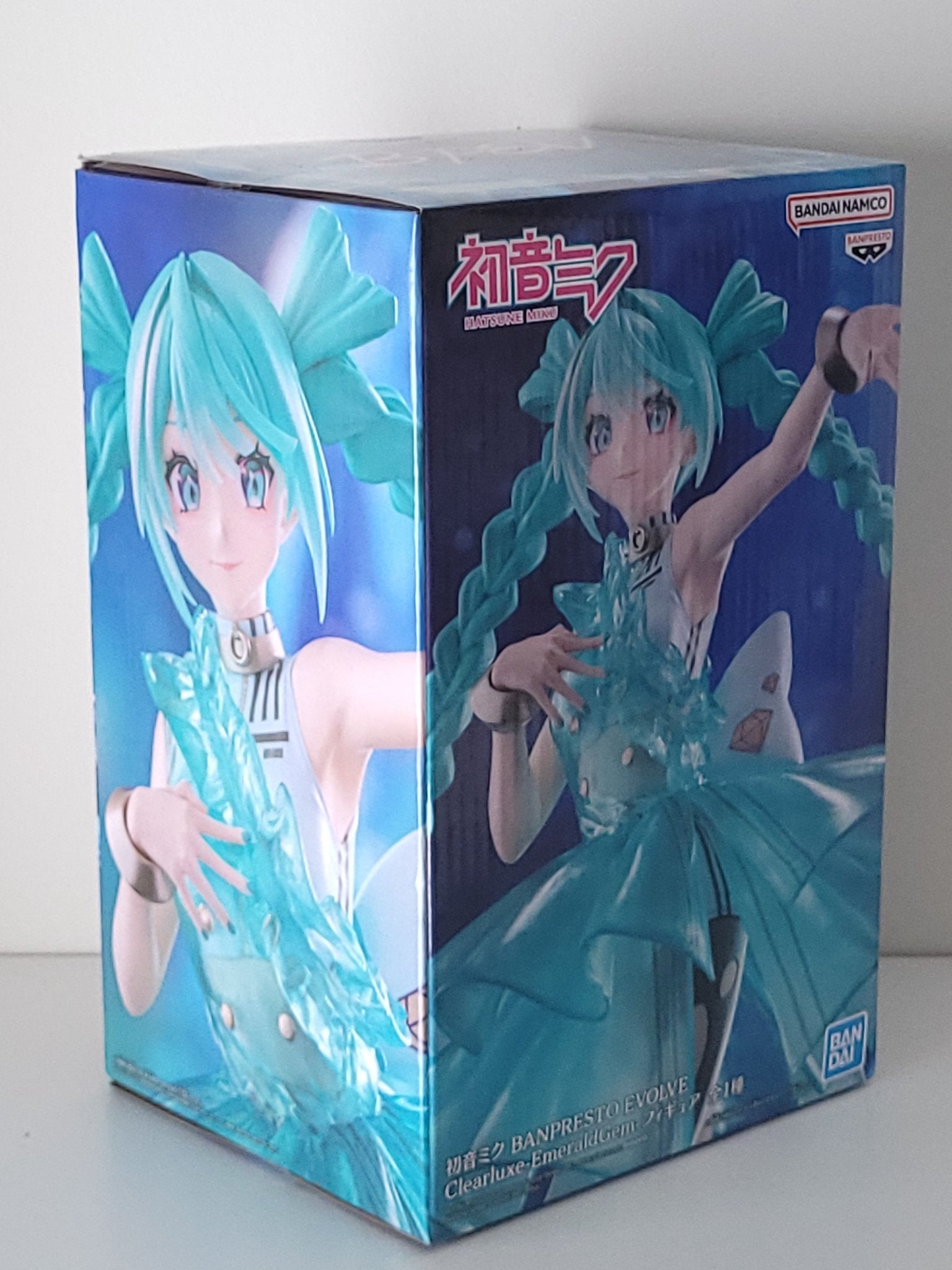 Hatsune Miku - Clearlux Emerald Gem - Banpresto Evolve - Large