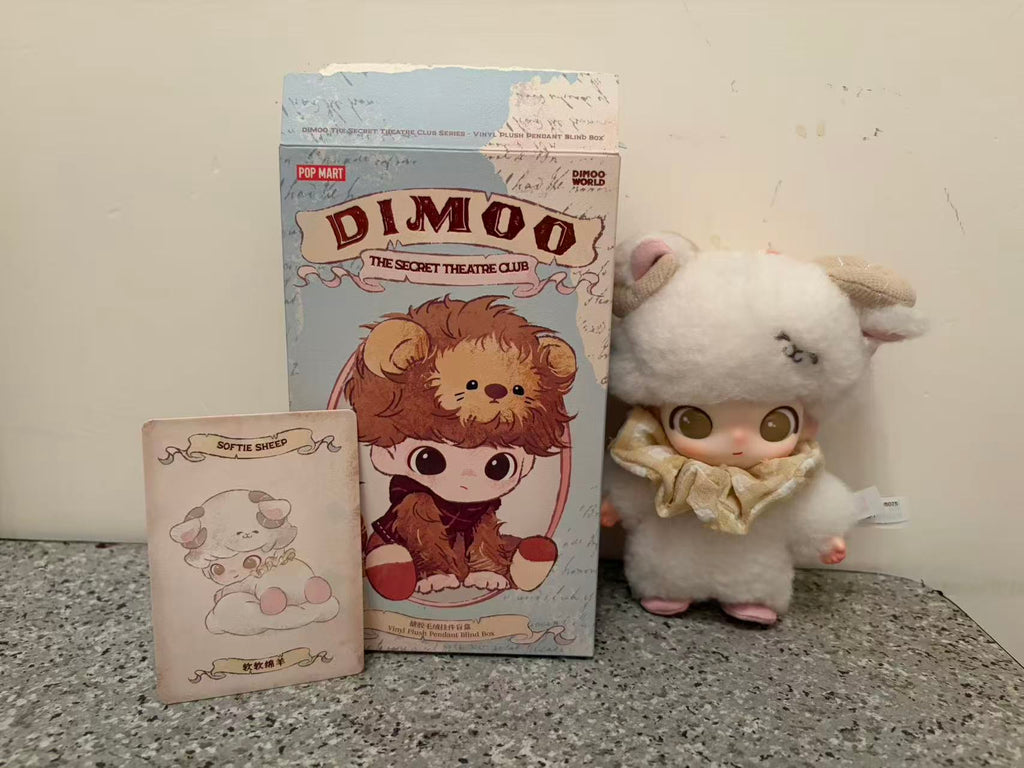 Softie Sheep - DIMOO The Secret Theatre Club Series-Vinyl Plush