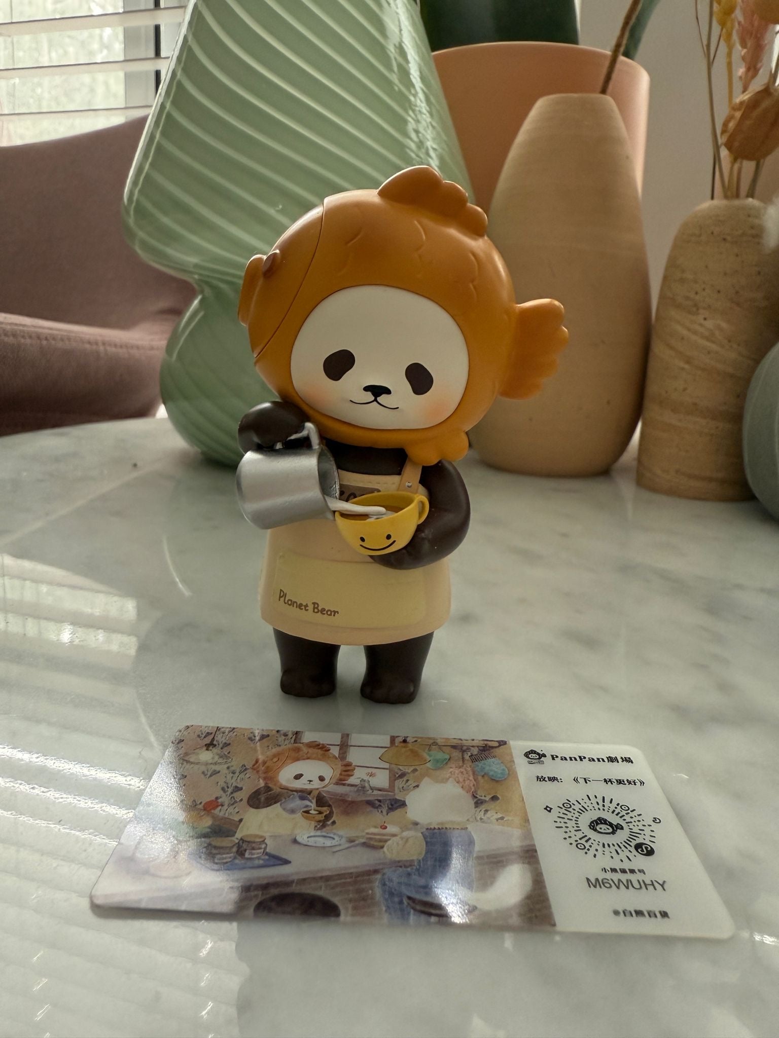 Next One Will Be Better Barista - Panda Planet Bear Taiyaki Series 2