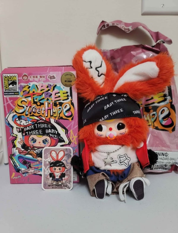 Pink Box (Rare) - BB3 Baby Three Street Hype Series SDCC Exclusive