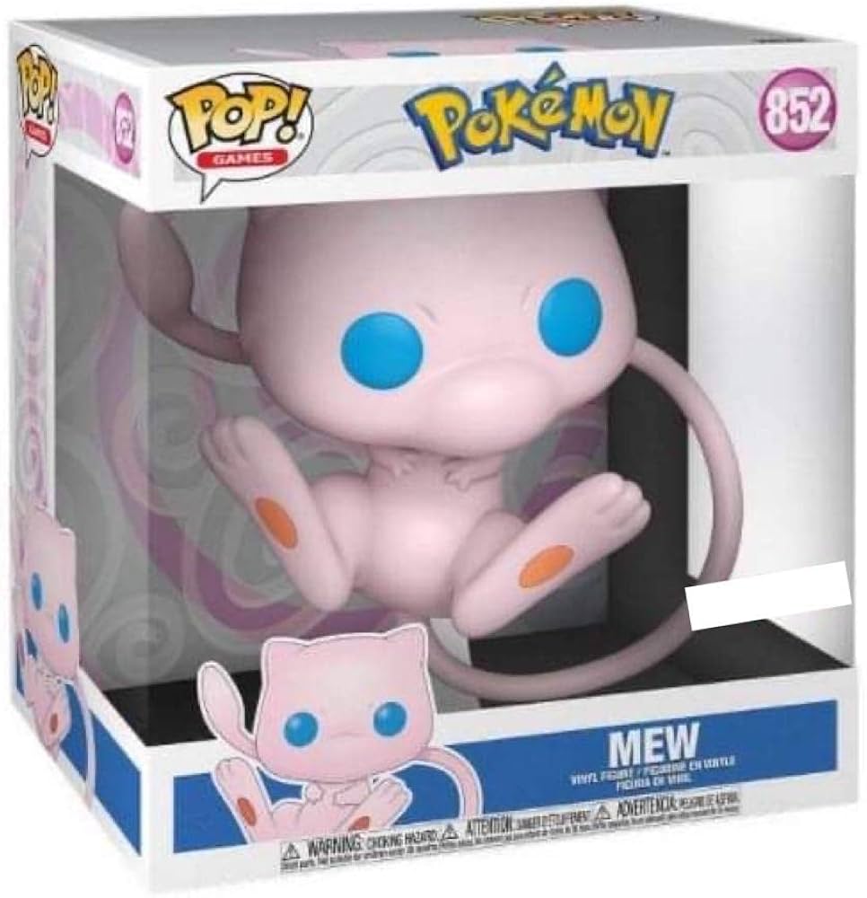 Funko POP! Jumbo Pokemon Mew 10 Inch Vinyl Figure #852