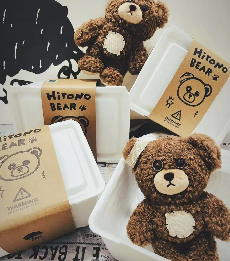 Hirono Bear Plush (Shanghai Pop Up Exclusive) - Pop Mart - Mindzai