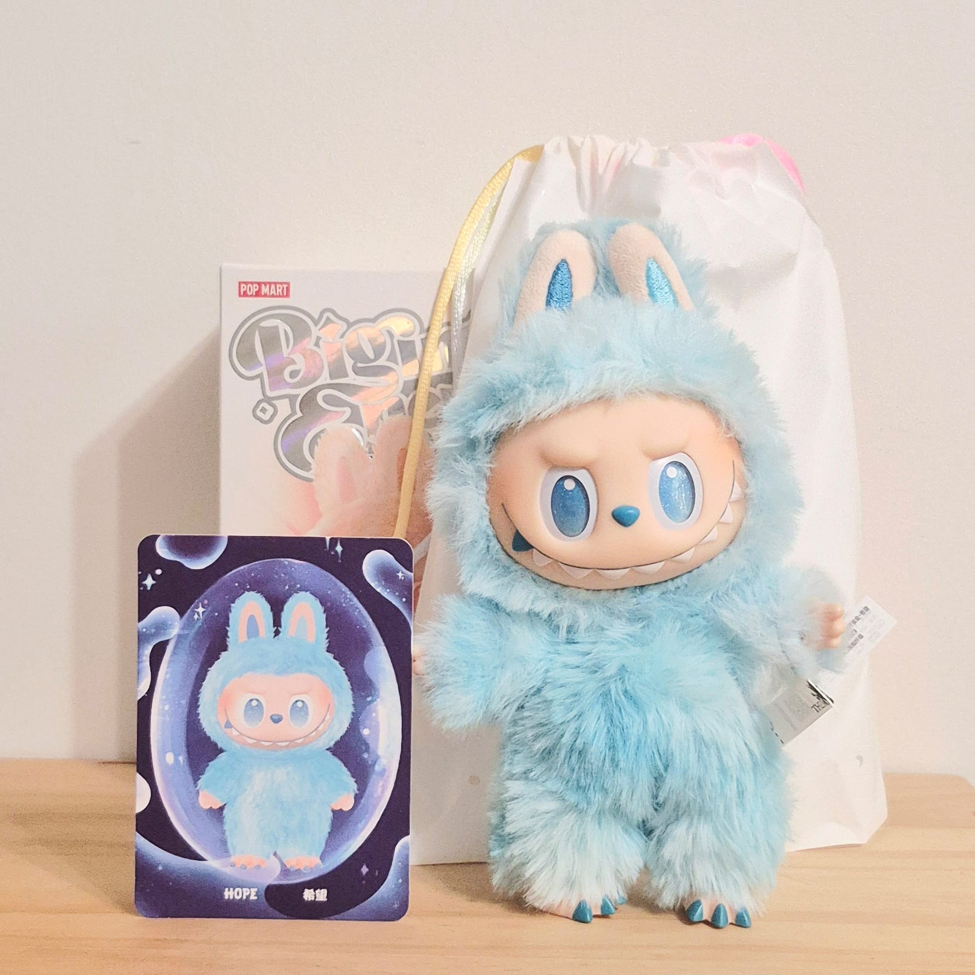 Hope Labubu (Blue) - The Monsters Big Into Energy Vinyl Plush
