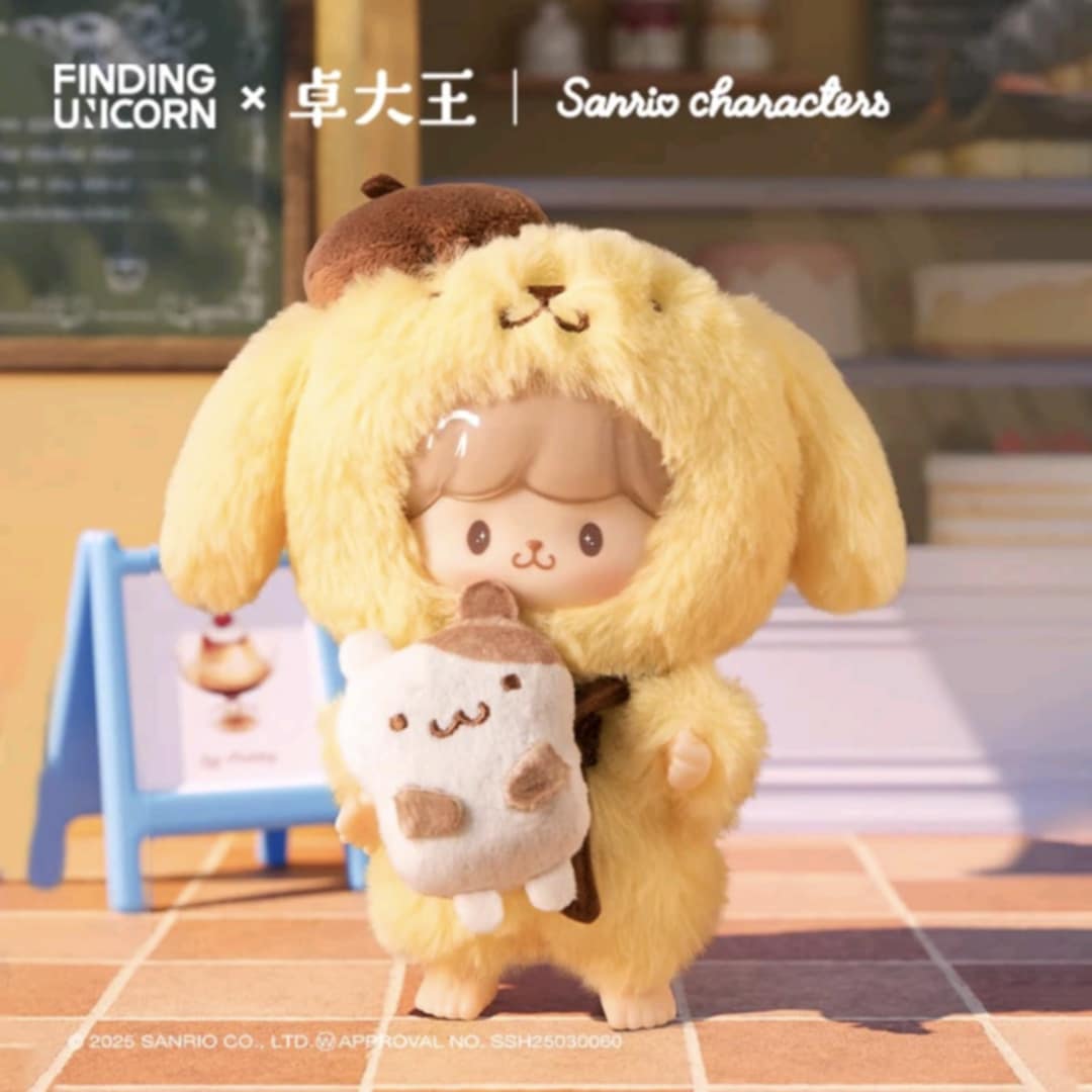 Pompompurin - Sanrio Characters x Zzoton Love-League Buddies Series - Finding Unicorn