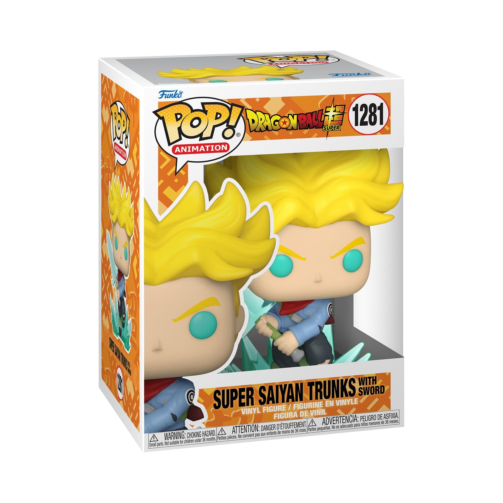 Funko POP! Dragonball Super - Super Saiyan Trunks w/ Sword #1281