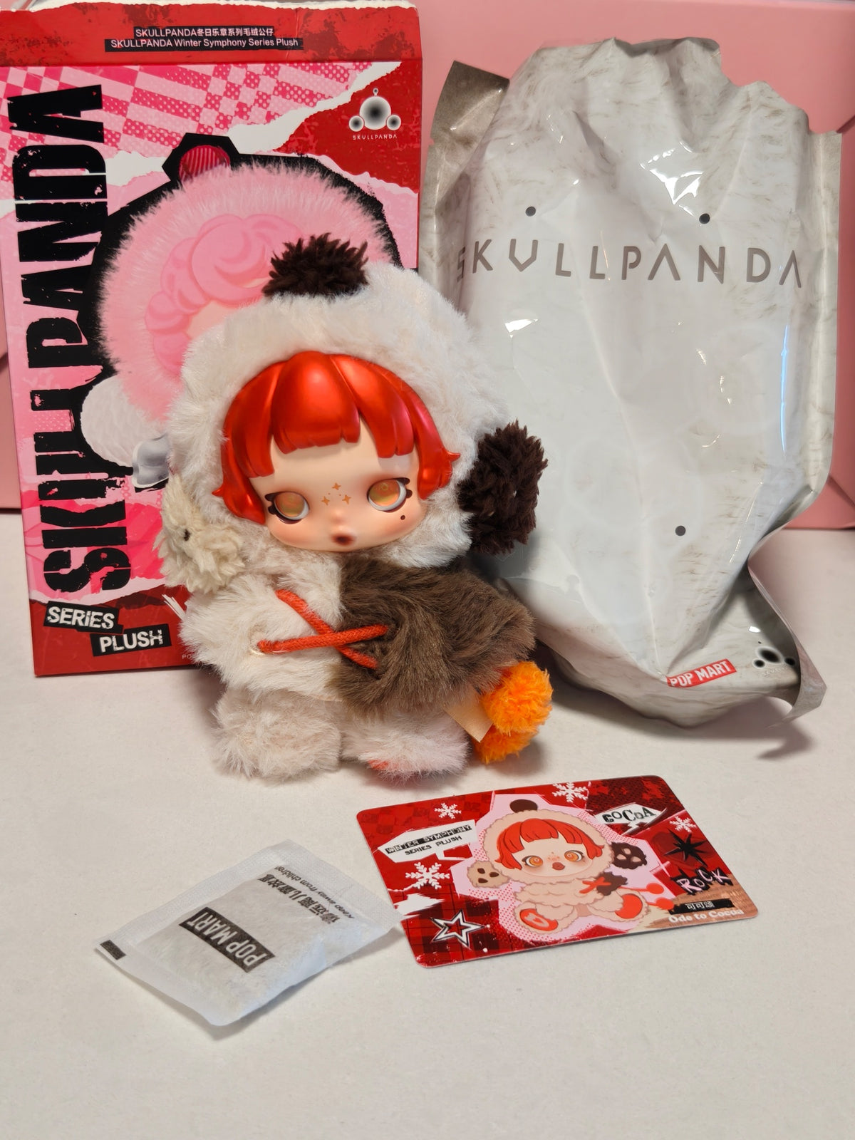 Ode to Cocoa - Skullpanda Winter Symphony Vinyl Plush