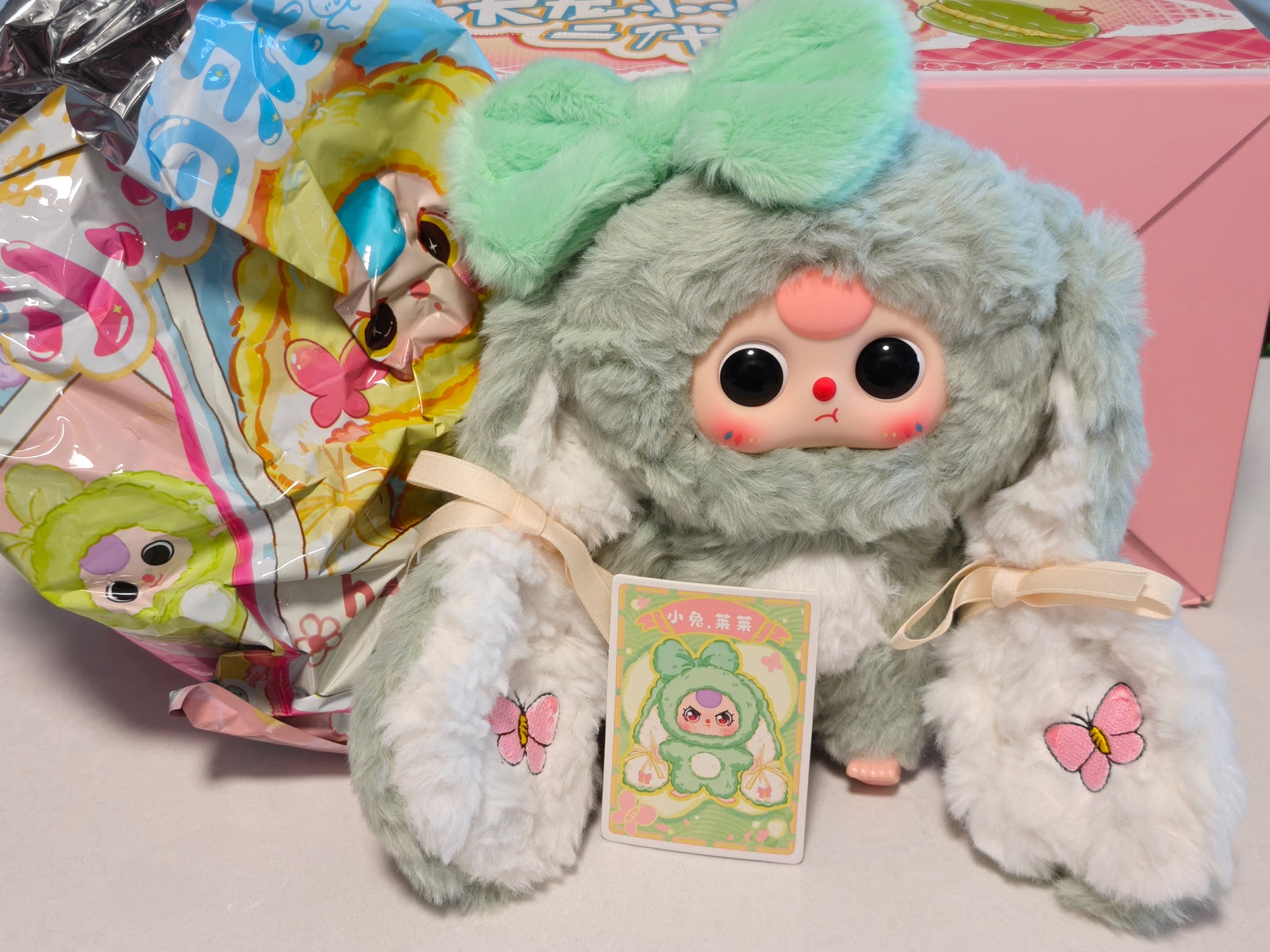 LAILAI Side Eyes -Baby Three Bunny Return Series Plush Blind Box