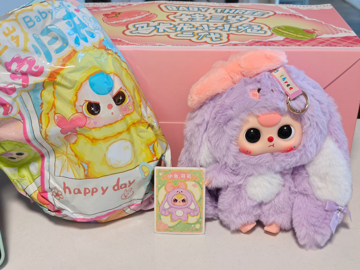 KEKE with Normal Eyes- Baby Three Bunny Return Series Plush Blind Box