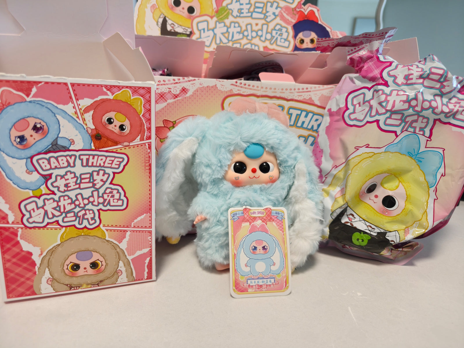 Blue Bunny (blue hair) - Macaron V2 Series - Baby Three