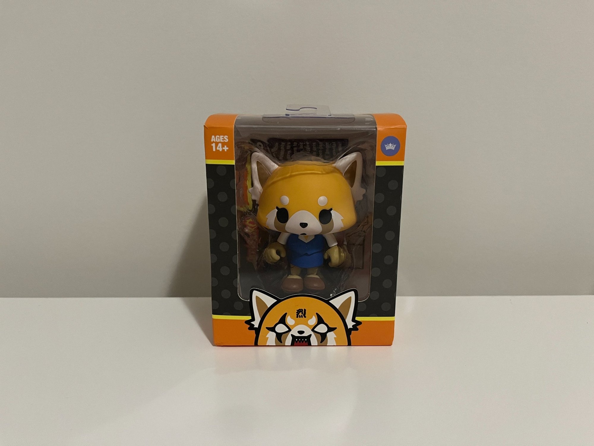 Aggretsuko with Laptop & Headphones - Aggretsuko Action Vinyls by The Loyal Subjects
