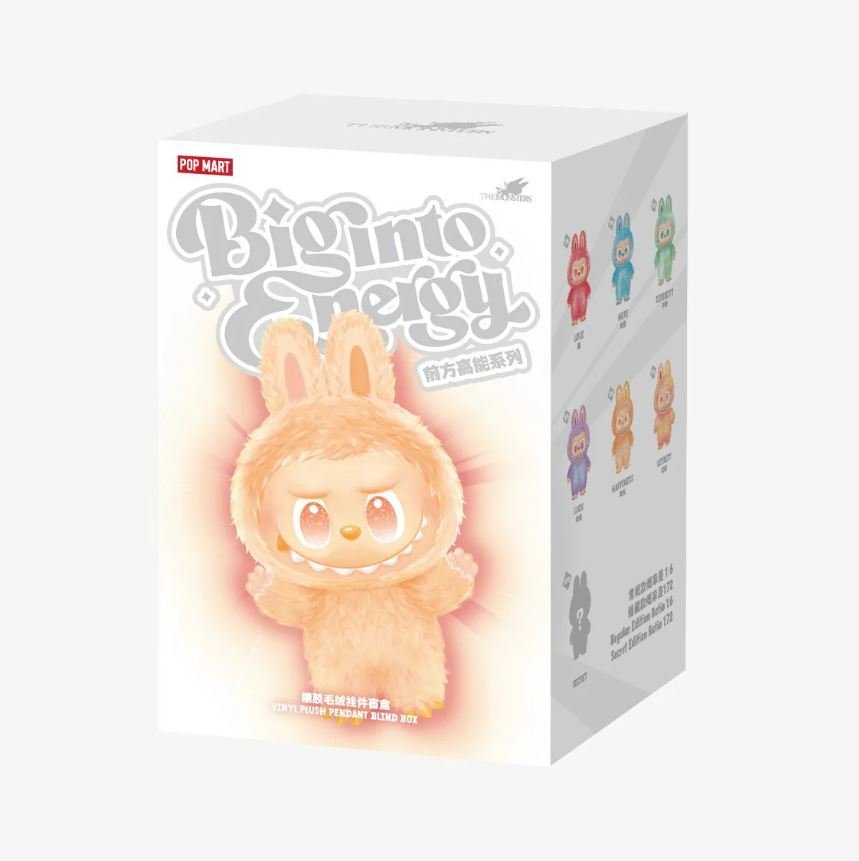 The Monsters Labubu Big Into Energy Vinyl Plush Pendant Blind Box - Pop Mart