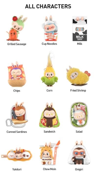 Labubu The Monsters Wacky Mart Figure Series - Single Blind Box by