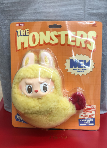 Labubu Plush Pendant Wacky Mart Shrimp POP MART Authentic THE