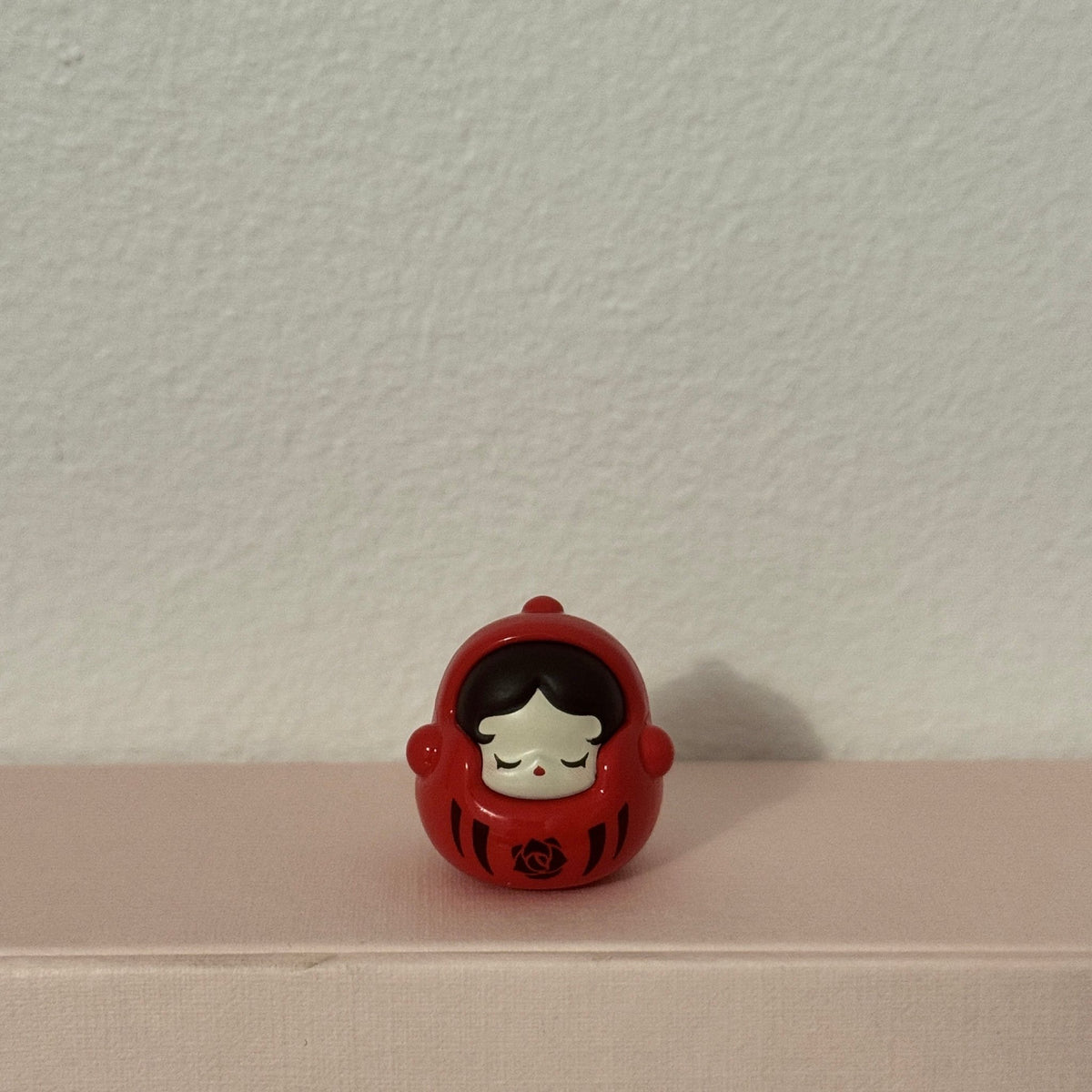 Red Skullpanda Daruma - POP MART Bean