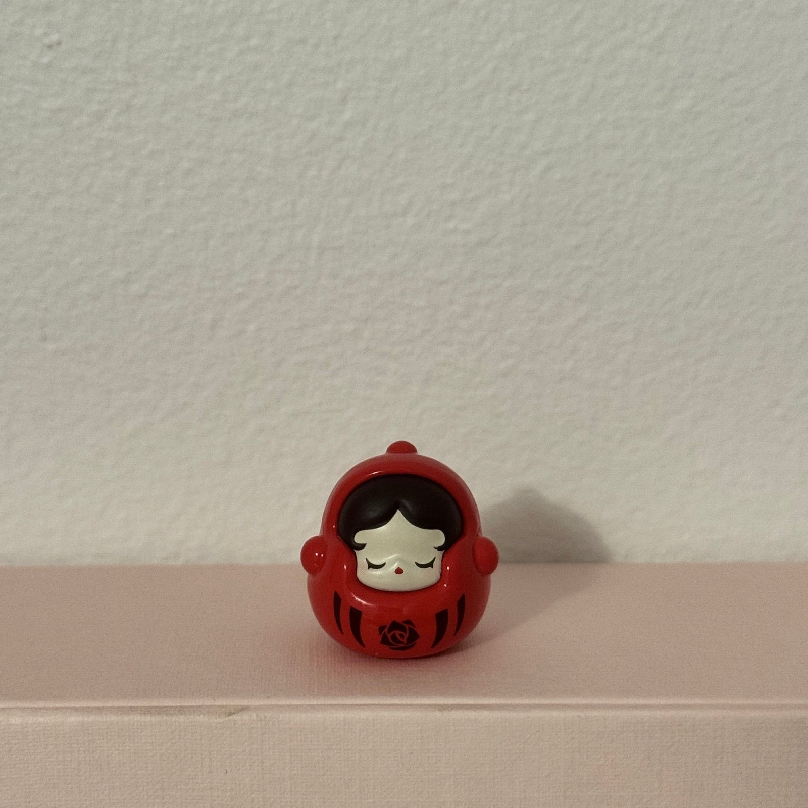 Red Skullpanda Daruma - POP MART Bean