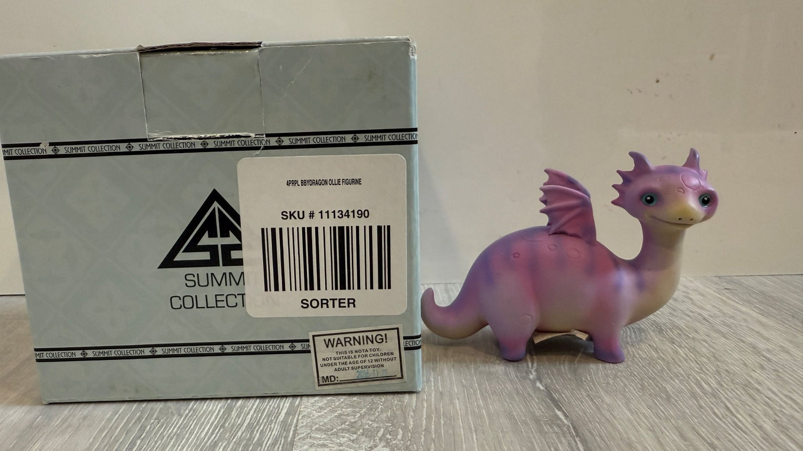 Purple Baby Dragon Ollie - Summit Collection