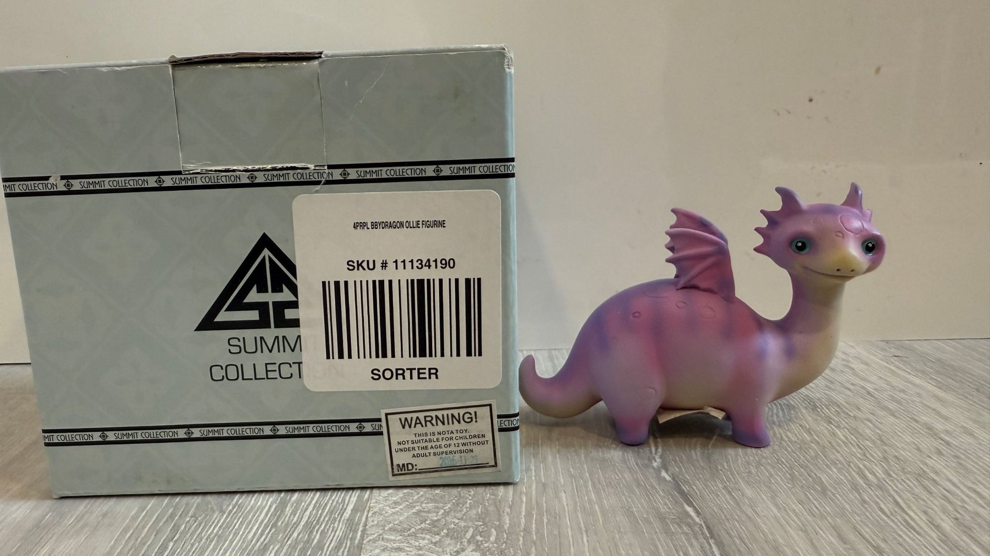 Purple Baby Dragon Ollie - Summit Collection