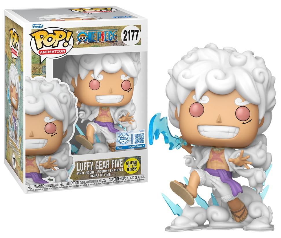 Funko POP! One Piece - Luffy Gear Five #2177 (Glow) Pop Vinyl Figure